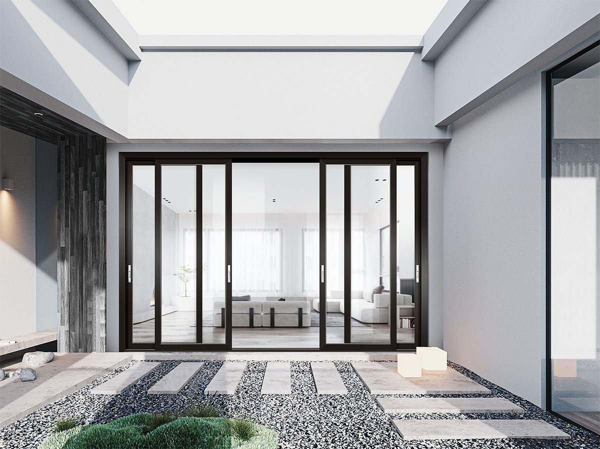 系統(tǒng)門(mén)窗裝修效果圖-別墅推拉門(mén)